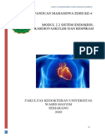 Panduan Mahasiswa Modul 2.2 Sistem Endokrin Kardiovaskuler Dan Respirasi