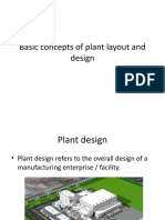 Plant Design & Layout - Introduction