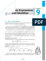 9.1 What Are Expressions?: Number Line and An Expression