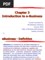 E Business Chapter 3