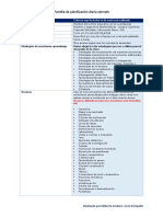 Plantilla de Planificacion Diaria Ejempl PDF