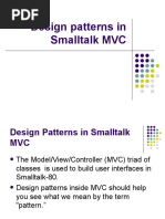 Design Patterns in Smalltalk MVC