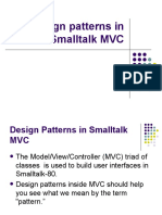 Design patterns in Smalltalk MVC