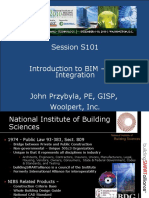 Session S101 Introduction To BIM - GIS Integration John Przybyla, PE, GISP, Woolpert, Inc
