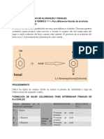 Propiedades Quimicas de Alcoholes y Fenoles