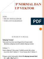 Subgrup Normal Dan Grup Faktor