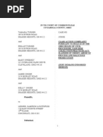 Download Tuner v Lerner Sampson Rothfuss Class Action Ohio  by Foreclosure Fraud SN46416474 doc pdf