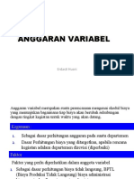 Anggaran Variabel