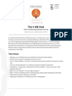 The 5 Am Club PDF