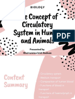 The Concept of Circulatory System in Human and Animals: Biology