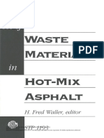 Use of Waste Materials in Hotm Mix Asphalt STP1193-EB.20405 PDF