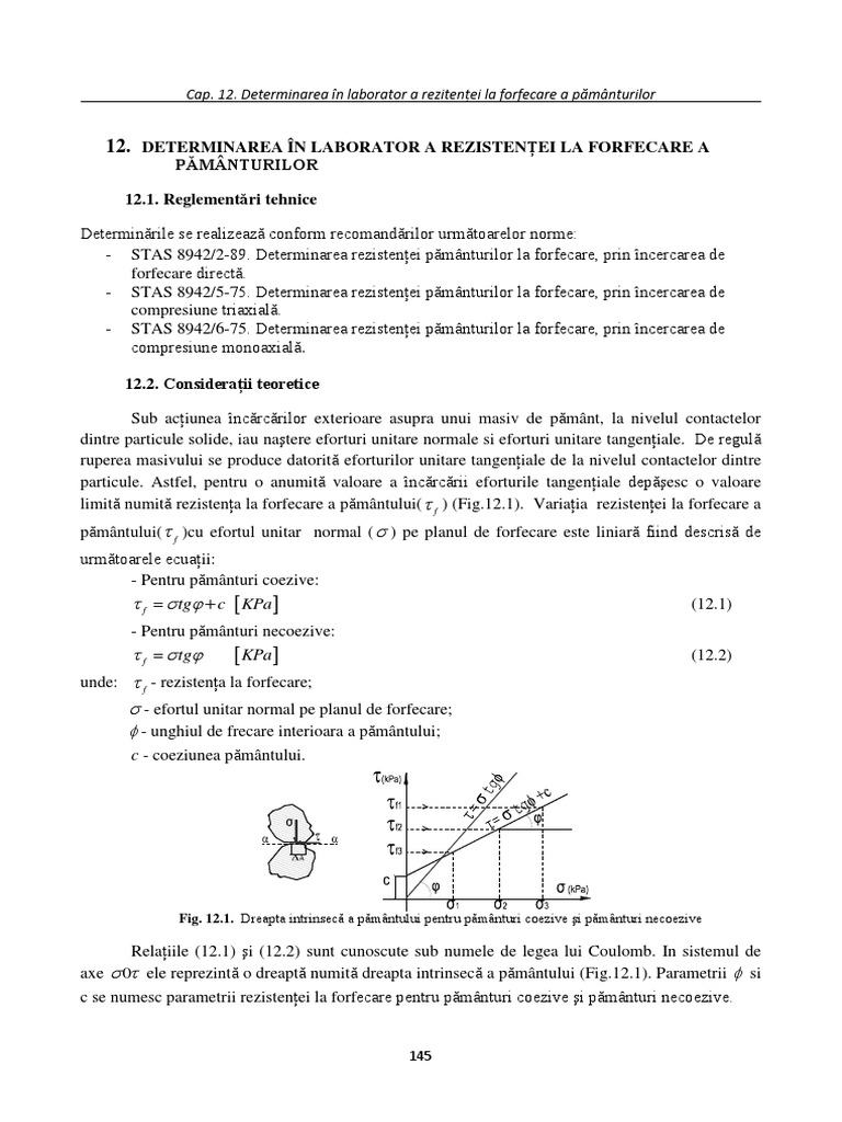 Cap 12 - Rezistenta La Forfecare | PDF
