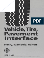 Vehicle Pavement Tyre - Interface - STP1164