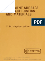 Surface Characteristics - STP763