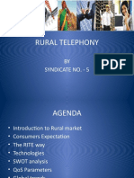 Rural Telephony: BY Syndicate No. - 5