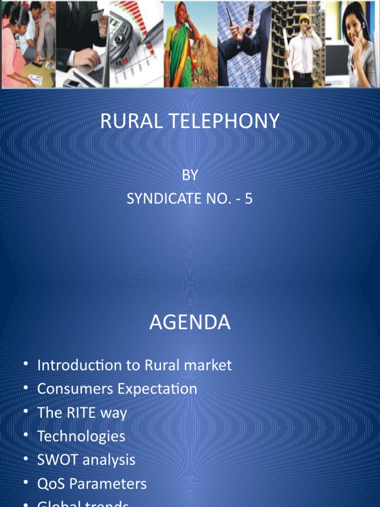 Rural Telephony: BY Syndicate No. - 5 | PDF | Wi Max | Telecommunications