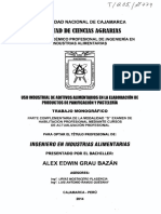 USO INDUSTRIA DE ADITIVOS ALIMENTARIOS EN La ElABORACION DE PANIFICACIPN Y PASTELERIA PDF