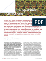 Protein Nanoparticle Interactions