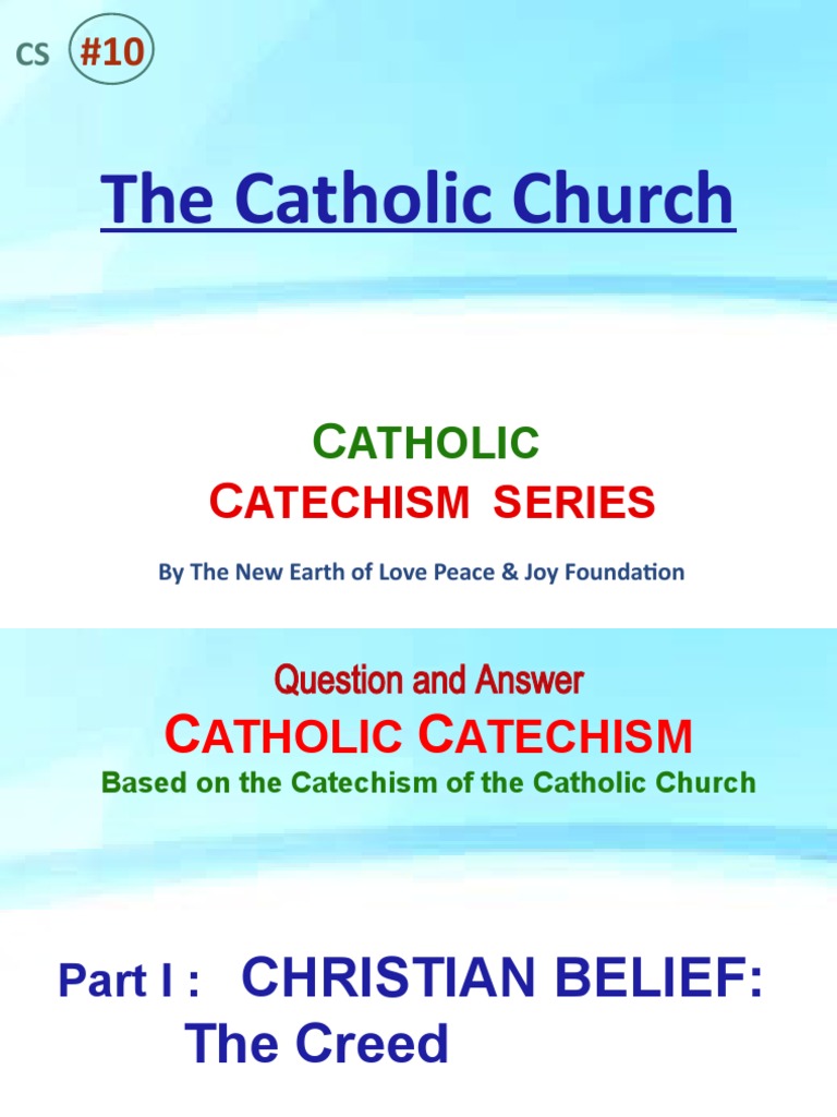 Catholic Church Beliefs Explained | PDF | Pope | Catholic Church