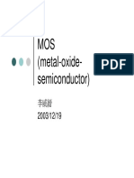 MOS (Metal-Oxide-Semiconductor)