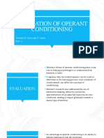 BF Skinner Operant Conditioning (D)