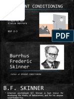 BF Skinner Operant Conditioning (A)