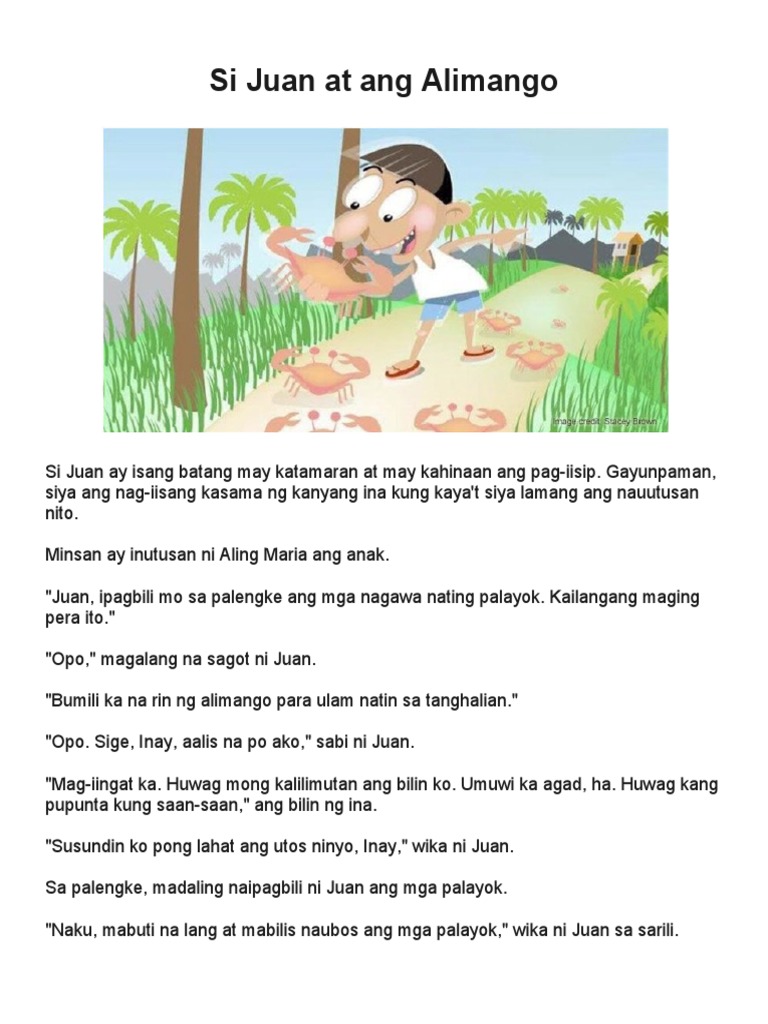 Si Juan at Ang Alimango PDF
