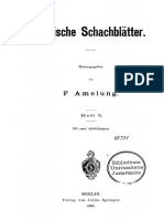 Baltische Schachblätter - Amelung (1898)