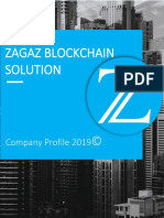 Zagaz Blockchain Solution: Company Profile 2019