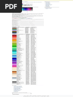 LBCS Color Codes | PDF | Rgb Color Model | Color