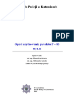 Opis-I-Uzytkowanie Pistoletu p-83 Wyd II PDF