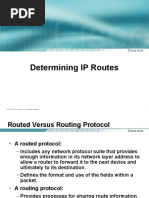 Determining IP Routes: © 2002, Cisco Systems, Inc. All Rights Reserved. 1