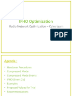 IFHO Optimization: Radio Network Optimization - Cairo Team