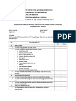 LEMbar Penilian Dokumentasi Keperawatan