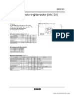 2SC5103 High Speed Transistor Datasheet