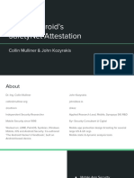 Eu 17 Mulliner Kozyrakis Inside Androids SafetyNet Attestation PDF