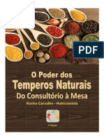 Apostila - O Poder Dos Temperos Naturais