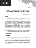 The Impact of Integrated Financial Management System On Economic Development: The Case of Ghana