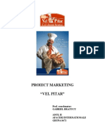 Proiect Marketing - Vel Pitar