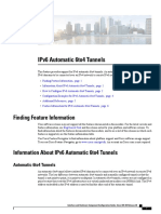 Ipv6 Automatic 6to4 Tunnels: Finding Feature Information