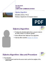Dijkstra Algorithm: Unit 03.03.02 CS 5220: Computer Communications