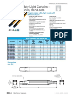 Datalogic Safety Light Curtains - Advanced Series, Hand-Safe