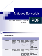 Métodos Sensoriais Discriminativos1