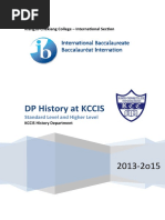 DP History at KCCIS: Standard Level and Higher Level