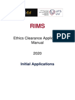 Initial Application Manual 2020