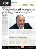 Entrevista de Manuel Alegre em 2006