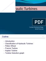 Hydraulic Turbines: Presented By: Vinod Dahiya Lecturer Mechanical Engg. RGGP Narwana