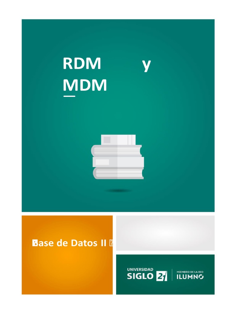 RDM vs MDM: Modelado de Datos | PDF | Base de datos relacional | Modelo ...