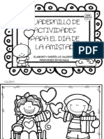 Cuadernillo Amistad PDF