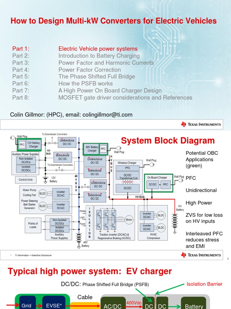 Multi-kW EV Charger Design Guide | PDF | Battery Charger | Direct Current